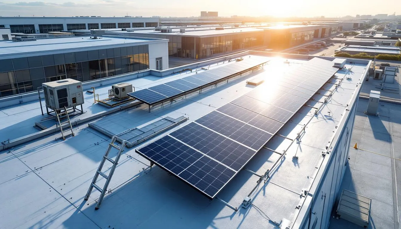 Industrial Flex Space Roofing in Riverside, CA