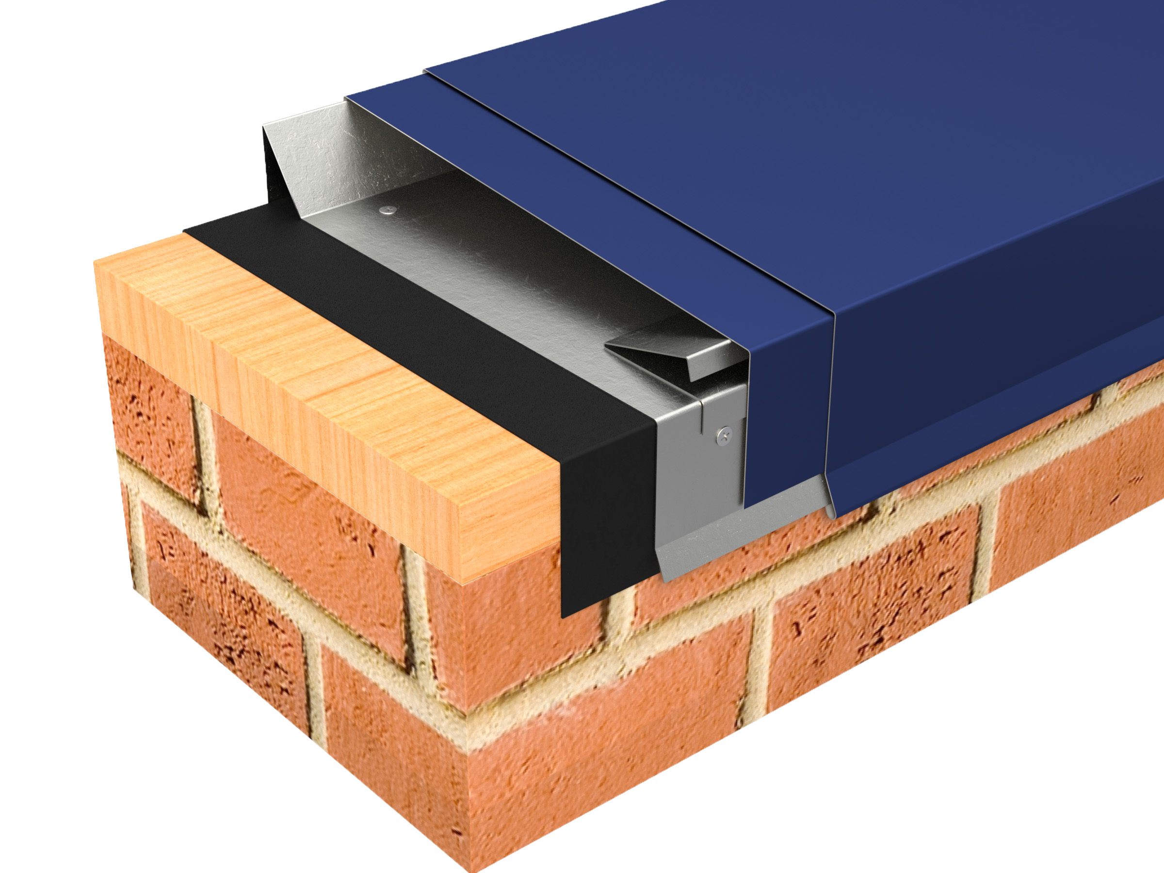Edge Metal Coping Gutters in Riverside, CA
